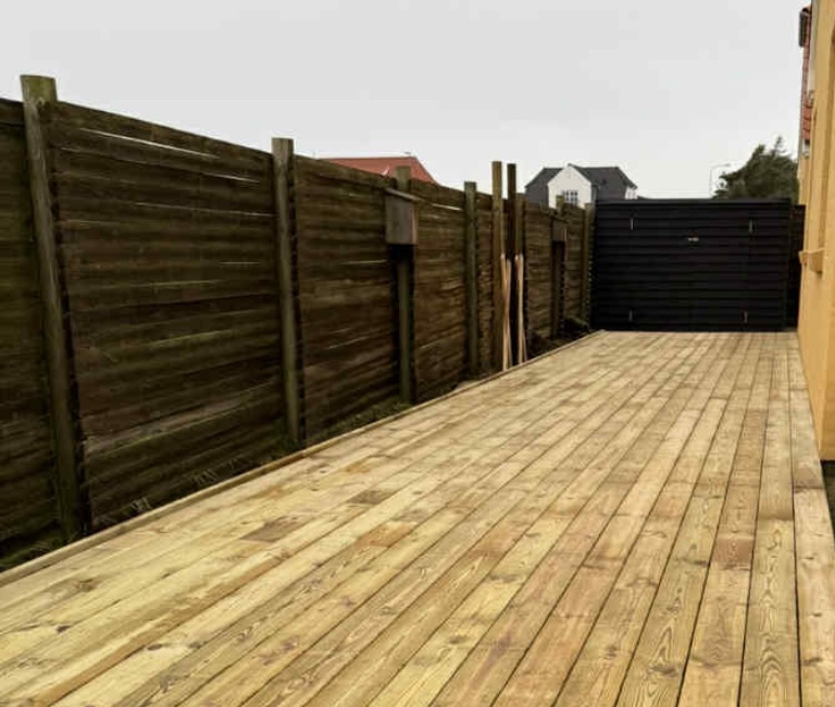 Terrasseprojekt udført af Vork & Sørensen